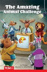 Book cover of The Amazing Animal Challenge by Joe Rhatigan