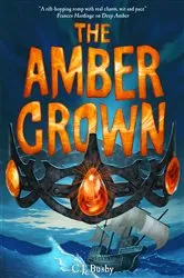 Book cover of The Amber Crown by Jacey Bedford