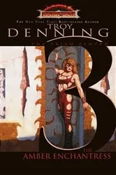 Book cover of The Amber Enchantress by Troy Denning