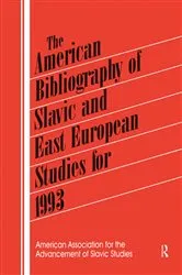 Book cover of The American Bibliography of Slavic and East European Studies by Patt Leonard