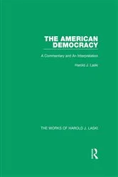 Book cover of The American Democracy (Works of Harold J. Laski) by Harold J. Laski