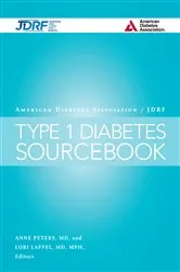 Book cover of The American Diabetes Association/JDRF Type 1 Diabetes Sourcebook by Anne L. Peters