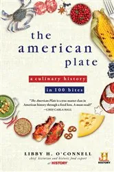 Book cover of The American Plate by Libby O’Connell