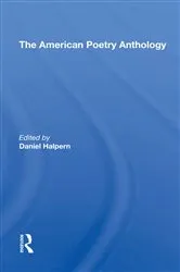Book cover of The American Poetry Anthology by Daniel Halpern