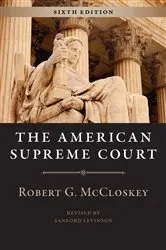 Book cover of The American Supreme Court by Robert G. McCloskey
