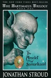 Book cover of The Amulet of Samarkand by Jonathan Stroud