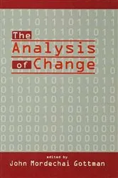 Book cover of The Analysis of Change by John Mordechai Gottman