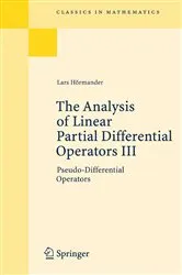 Book cover of The Analysis of Linear Partial Differential Operators III by Unknown
