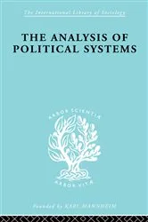 Book cover of The Analysis of Political Systems by Douglas V. Verney