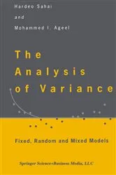 Book cover of The Analysis of Variance by Unknown