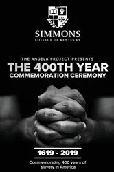 Book cover of The Angela Project Presents The 400th Year Commemoration Ceremony: 1619-2019 by Cheri L Mills