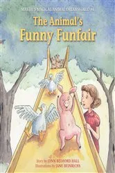 Book cover of The Animals’ Funny Funfair by Lynn Bedford Hall