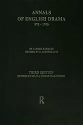Book cover of The Annals of English Drama 975-1700 by Sylvia Stoler Wagonheim