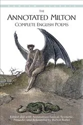 Book cover of The Annotated Milton by Burton Raffel