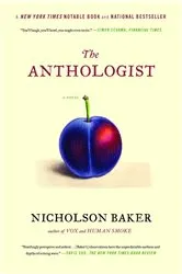 Book cover of The Anthologist by Nicholson Baker