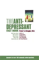 Book cover of The Antidepressant Fact Book by Peter Breggin
