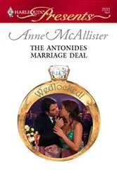 Book cover of The Antonides Marriage Deal by Anne McAllister