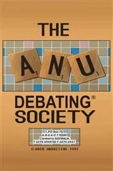Book cover of The ANU Debating Society by Unknown