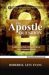 Book cover of The Apostle Question by Roderick Levi Evans