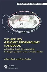 Book cover of The Applied Genomic Epidemiology Handbook by Allison Black