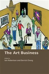 Book cover of The Art Business by Iain Robertson