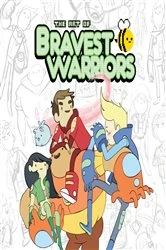 Book cover of The Art of Bravest Warriors by Kelsey Calaitges