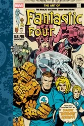 Book cover of The Art of Fantastic Four by Jack Kirby