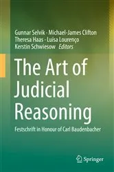 Book cover of The Art of Judicial Reasoning by Gunnar Selvik