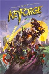 Book cover of The Art of KeyForge by Asmodee