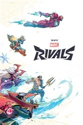Book cover of The Art of Marvel Rivals by NetEase Games