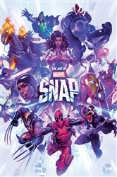 Book cover of The Art of Marvel SNAP by Paul Davies