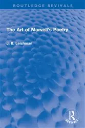 Book cover of The Art of Marvell's Poetry by J. B. Leishman