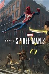 Book cover of The Art of Marvel's Spider-Man 2 by Insomniac Games