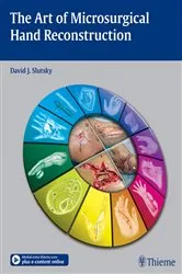 Book cover of The Art of Microsurgical Hand Reconstruction by David J. Slutsky