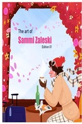 Book cover of The art of Sammi Zaleski by Sammi I Zaleski