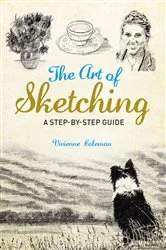 Book cover of The Art of Sketching by Vivienne Coleman