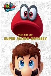 Book cover of The Art of Super Mario Odyssey by Nintendo