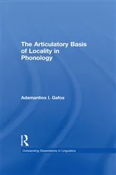 Book cover of The Articulatory Basis of Locality in Phonology by Unknown