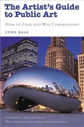 Book cover of The Artist's Guide to Public Art by Lynn Basa