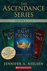 Book cover of The Ascendance Series Books 1-3: The False Prince, The Runaway King, and The Shadow Throne by Jennifer A. Nielsen