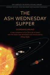 Book cover of The Ash Wednesday Supper by Giordano Bruno