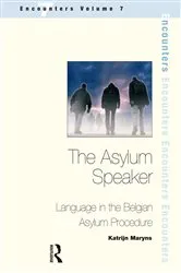 Book cover of The Asylum Speaker by Katrijn Maryns