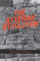 Book cover of The Athenian Revolution by Josiah Ober