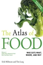 Book cover of The Atlas of Food by N/A