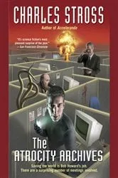 Book cover of The Atrocity Archives by Charles Stross