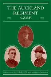 Book cover of The Auckland Regiment by O. E. Burton