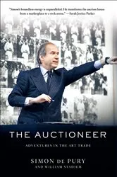 Book cover of The Auctioneer by Simon de Pury