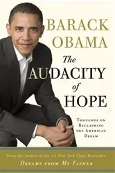 Book cover of The Audacity of Hope by Barack Obama