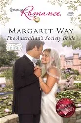 Book cover of The Australian's Society Bride by Margaret Way