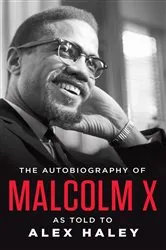 Book cover of The Autobiography of Malcolm X by MALCOLM X